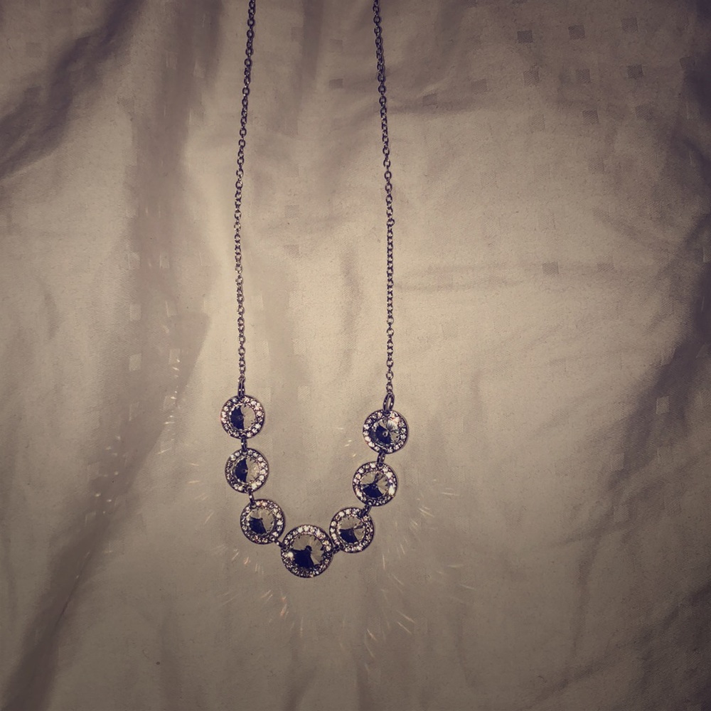 RSVP necklace, silver.